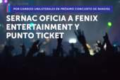 SERNAC oficia a Punto Ticket y Fénix por concierto de Shakira