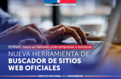 SERNAC hace llamado a las empresas: sumarse a una nueva herramienta de buscador de sitios web oficiales