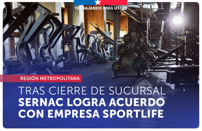 Metropolitana: SERNAC logra acuerdo con Sportlife tras cierre de sucursal Bandera