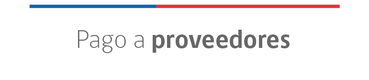 Pago a proveedores Pago a proveedores