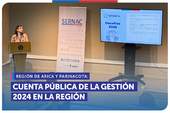 Arica: SERNAC realizó la Cuenta Pública para informar su gestión 2024 Arica: SERNAC realizó la Cuenta Pública para informar su gestión 2024
