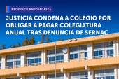 Condena colegio Antofagasta Condena colegio Antofagasta