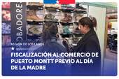 Los Lagos: SERNAC fiscalizó el comercio de Puerto Montt previo al Día de la Madre