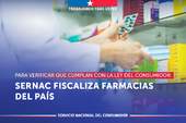 SERNAC fiscaliza a las farmacias del país para verificar que cumplan con la ley