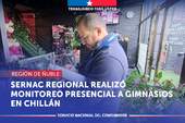 SERNAC regional realizó monitoreo presencial a gimnasios en Chillán