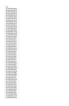 Listado de VIN Aveo A150306