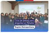 Metropolitana: Ciclo de talleres para dirigentes en Peñaflor Metropolitana: Ciclo de talleres para dirigentes en Peñaflor