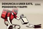 Propinas: SERNAC denunciará ante la justicia a Uber Eats, PedidosYa y Rappi por infracciones a la ley Propinas: SERNAC denunciará ante la justicia a Uber Eats, PedidosYa y Rappi por infracciones a la ley