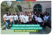 Tarapacá: Charla estudiantes CFT Tarapacá: Charla estudiantes CFT
