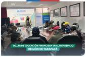 Tarapacá: Taller sobre educación financiera para personas mayores en Alto Hospicio Tarapacá: Taller sobre educación financiera para personas mayores en Alto Hospicio