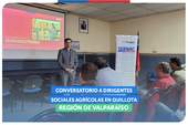 Valparaíso: Conversatorio sobre derechos a dirigentes sociales agrícolas en Quillota Valparaíso: Conversatorio sobre derechos a dirigentes sociales agrícolas en Quillota