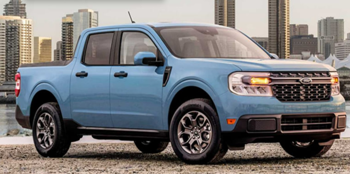 Vehículos Ford, modelos Bronco y Maverick, años 2021-2024