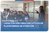 La Araucanía: Jornada de capacitación para ejecutivos de plataformas de atención