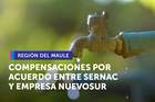 Maule: Acuerdo entre SERNAC y Nuevosur compensará a usuarios por cortes injustificados de agua potable