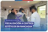 O'Higgins: Seremi de Salud y SERNAC fiscalizan centros estéticos en Rancagua O'Higgins: Seremi de Salud y SERNAC fiscalizan centros estéticos en Rancagua