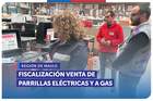 Maule: SERNAC y SEC fiscalizaron la venta de parrillas eléctricas y a gas