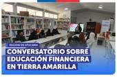 Atacama: Conversatorio sobre educación financiera y herramientas de gestión menstrual en Tierra Amarilla Atacama: Conversatorio sobre educación financiera y herramientas de gestión menstrual en Tierra Amarilla