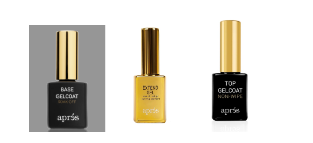 Esmaltes de uñas marca APRES y KIARA SKY, varias líneas, años 2023-2025.