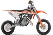 Motocicletas KTM 50SX, año 2017
