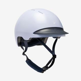 Cascos de equitación Fouganza Decathlon New Helmet 100 gris. Cascos de equitación Fouganza Decathlon New Helmet 100 gris.