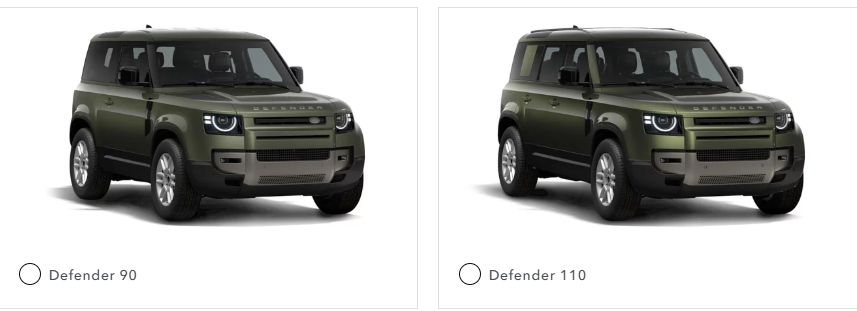 Vehiculos Land Rover Defender 90 y 110 , años 2020 - 2026 Vehiculos Land Rover Defender 90 y 110 , años 2020 - 2026