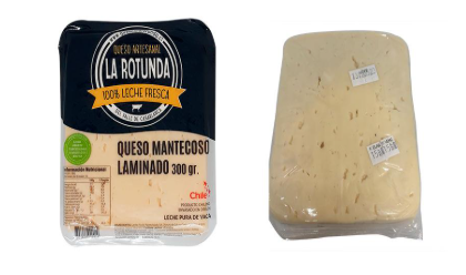Alimento Queso Mantecoso “La Rotunda, Lote T3180726, julio - agosto 2026. Alimento Queso Mantecoso “La Rotunda, Lote T3180726, julio - agosto 2026.