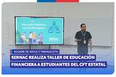 Taller de educación financiera a estudiantes del CFT Estatal de Arica y Parinacota